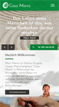 Mobile Screenshot of casamana.ch